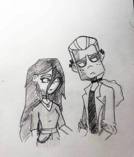 Скетчи метал фэмили