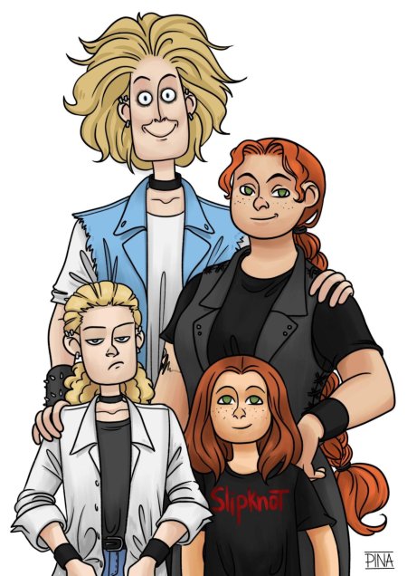 Метал фэмили персонажи