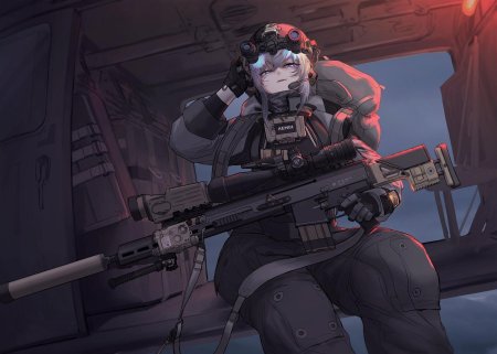 Аниме снайпер