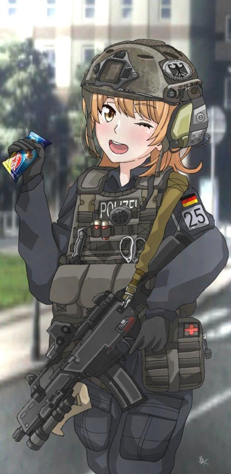 Аниме военные девушки