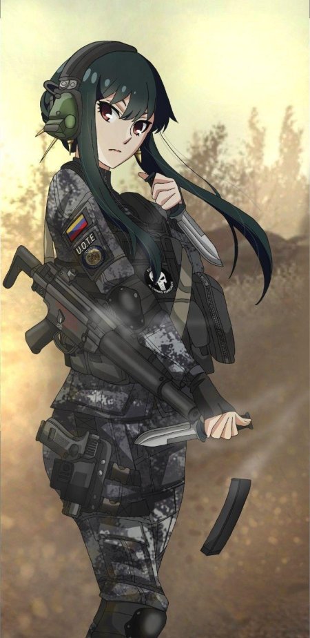 Аниме военная