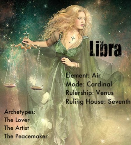 Либра богиня арт