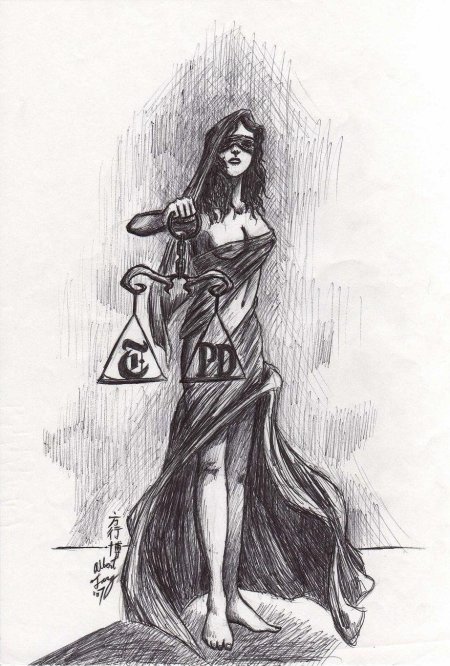 Богиня фемида тату эскиз