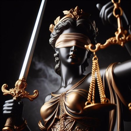 Статуя богини правосудия фемиды