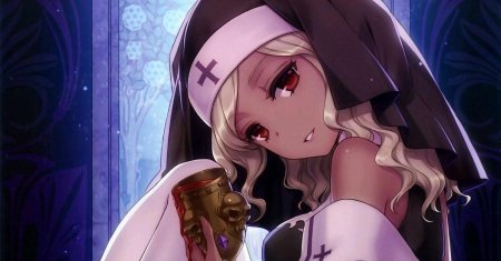 Аниме монашка арт