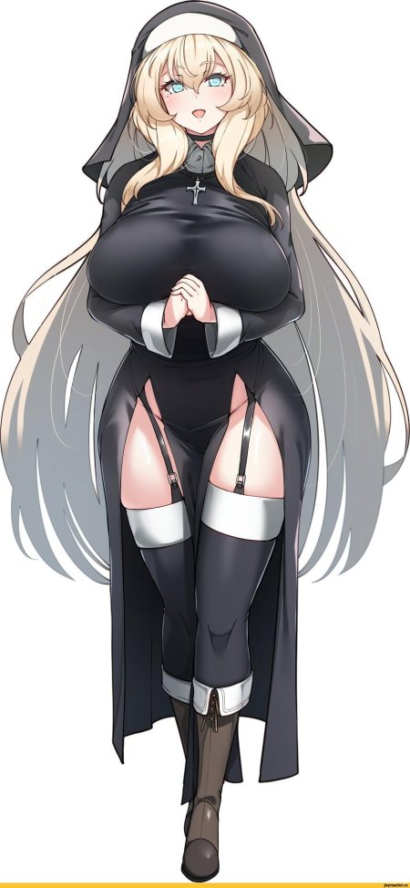 Аниме монашка