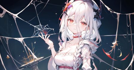 Аниме белая