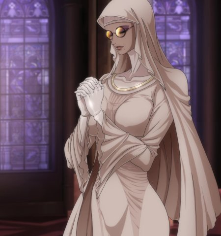 Байонетта монахиня