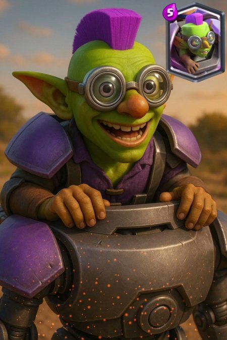 Гоблинская бочка клеш рояль