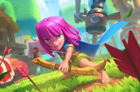 Клеш рояль лучницы