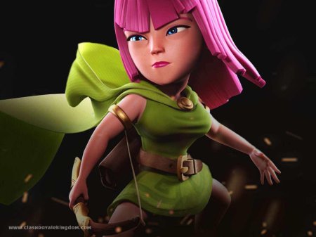 Лучница клэш оф кланс