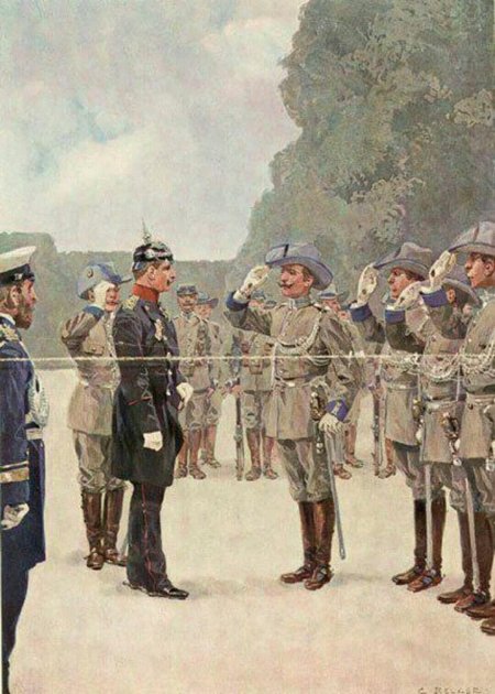 Герберт кнотель военная форма российской империи