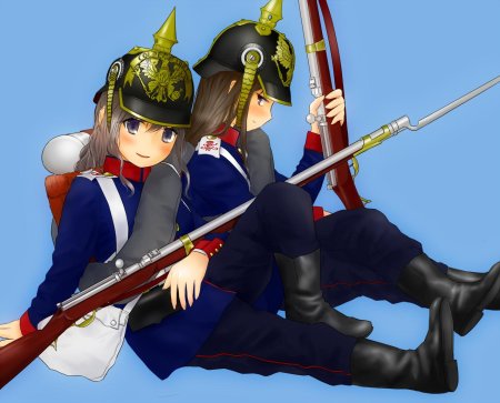 Аниме солдатки наполеона