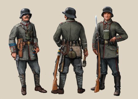 Ww1 солдаты германии