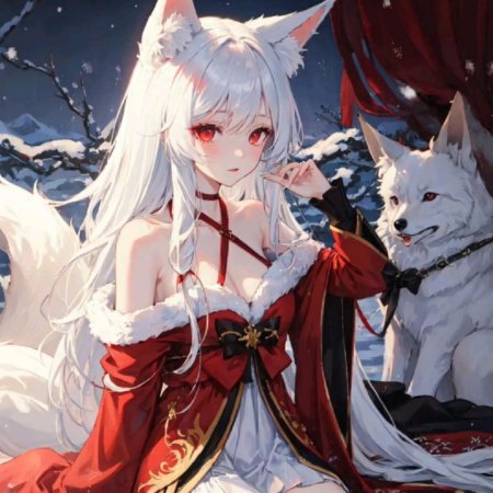 Аниме кицунэ