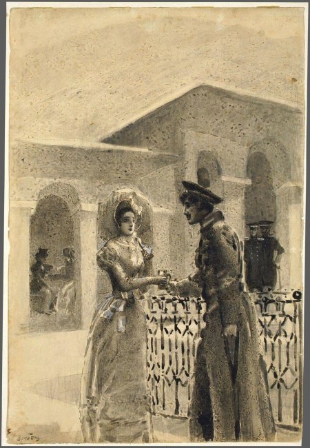 Иллюстрации к роману герой нашего времени княжна мери