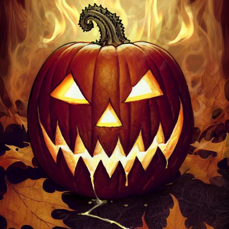 Хэллоуин злая тыква