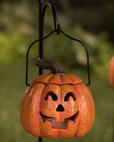 Фонарь из тыквы