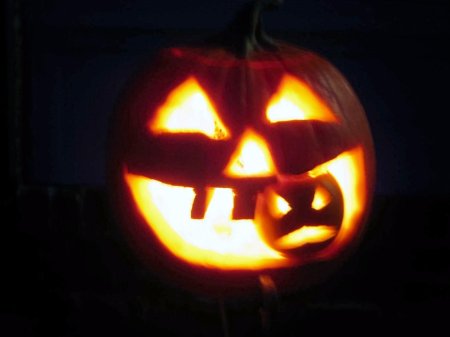 Джек фонарь хэллоуин