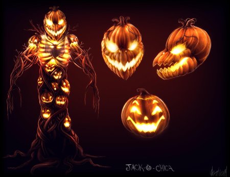 Джек о чика фнаф