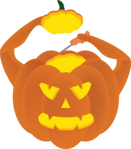 Джек о лантерн хэллоуин
