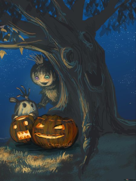 Тыквоголовый джек хэллоуин