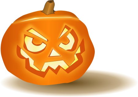 Тыква хэллоуин без фона