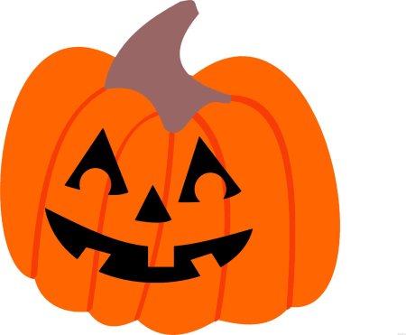 Тыква на хэллоуин