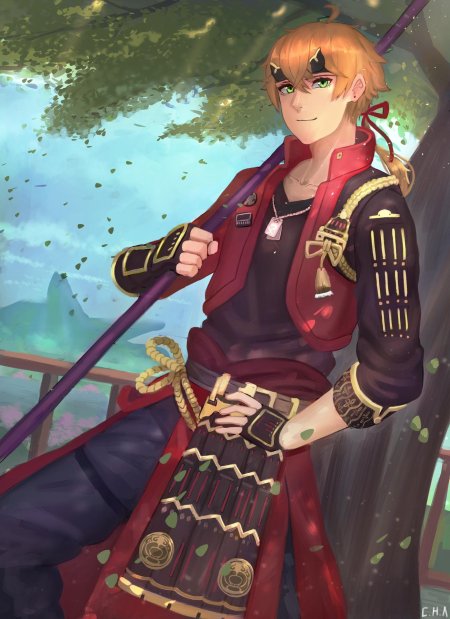 Геншин импакт арт