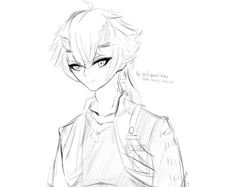 Тома геншин арт