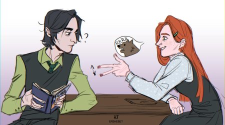 Северус снейп и лили поттер арт