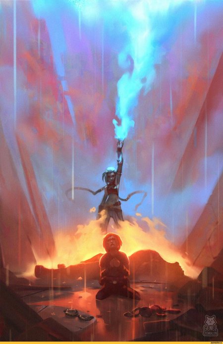 Джинкс league of legends аркейн