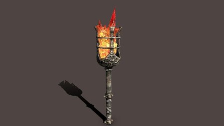Средневековый факел