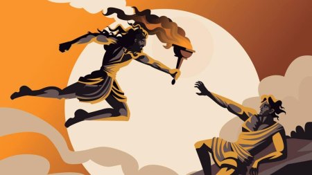 Прометей бог древней греции