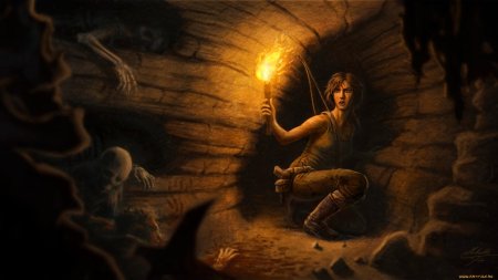 Tomb raider пещеры