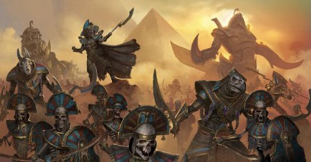 Total war warhammer цари гробниц сеттра