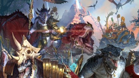 Тотал вар вархаммер лизардмены