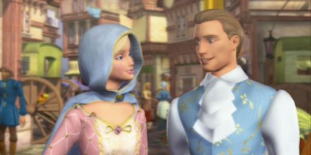 Барби принцесса и нищенка джулиан