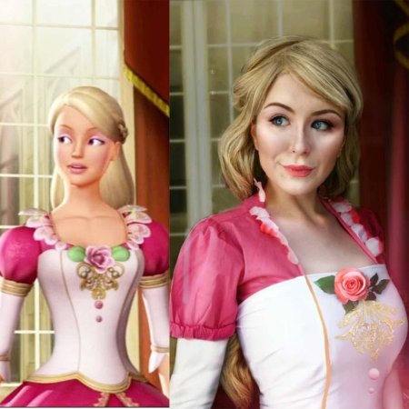 Барби танцующих принцесс женевьева