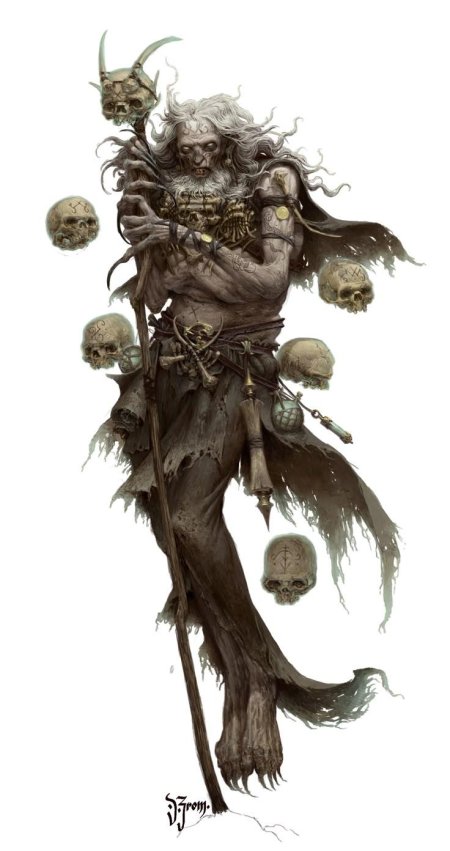 Некромант арт днд