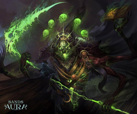 Некромант арт фэнтези