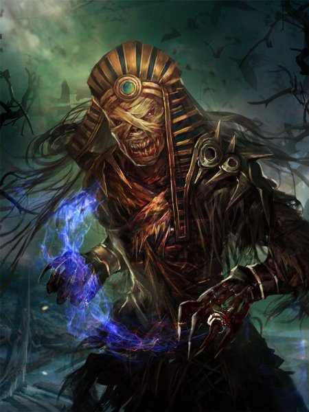 Фараон нежить арт мумия