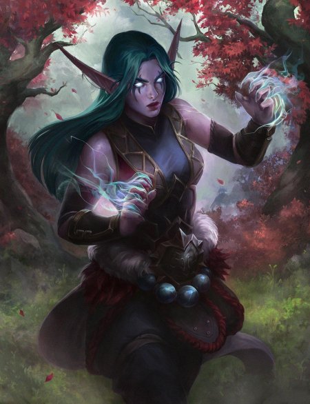 Ночной эльф варкрафт