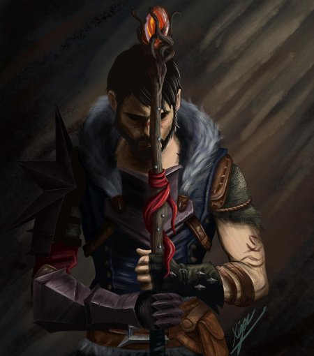 Dragon age гаррет хоук