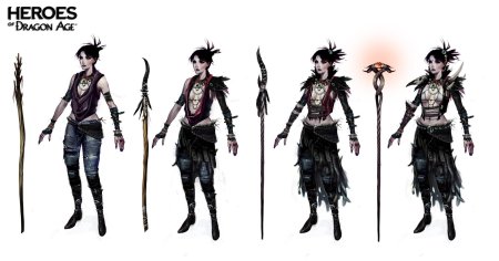 Морриган концепт арт