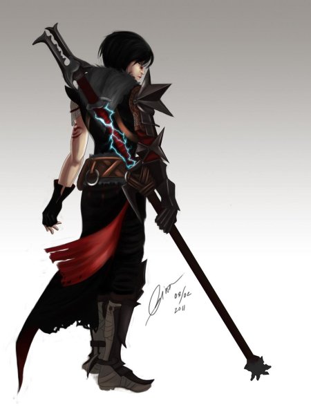 Dragon age 2 хоук арт