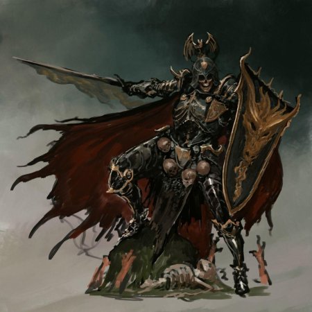 Рыцарь смерти темный паладин art