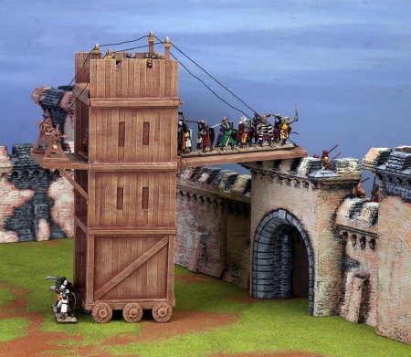 Средневековые осадные башни