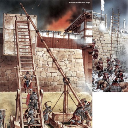 Штурмовые лестницы в древнем риме