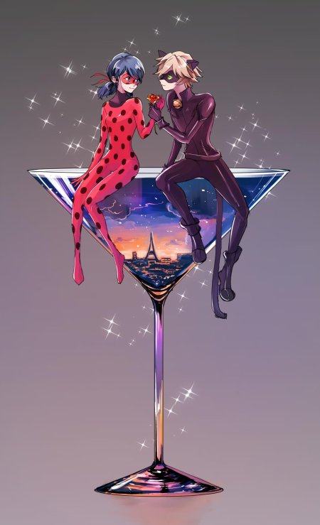 Арты леди баг и супер кот